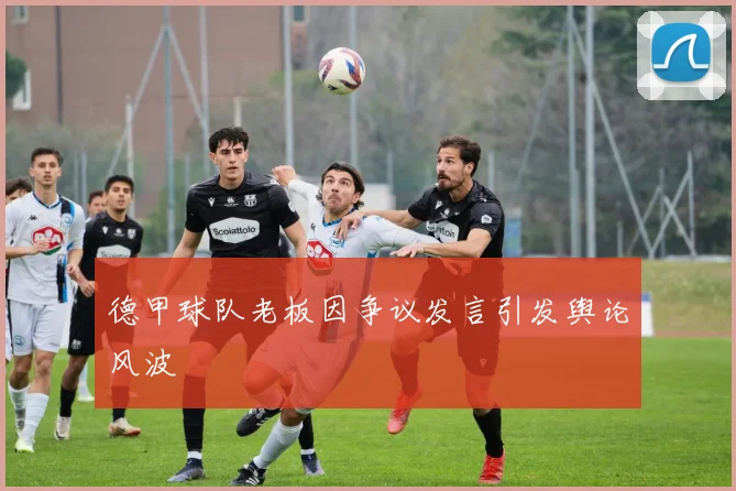 德甲球队老板因争议发言引发舆论风波